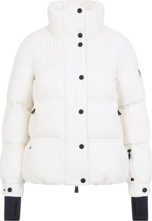 Moncler Ivory High-neck Jacket