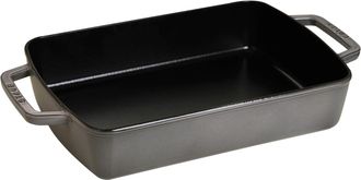 Staub Cast Iron 12-inch x 8-inch Roasting Pan