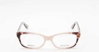 Guess Ladies Pink Rectangular Eyeglass Frames GU2948