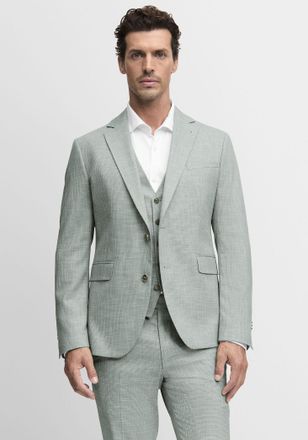 Cinque Baukastensakko CINQUE CIDATA, Herren, Gr. 102, hellgr&uuml;n, Web, Obermaterial: 59% Viskose, 39% Polyester, 2% Elasthan, unifarben, regular fit normal, Sa