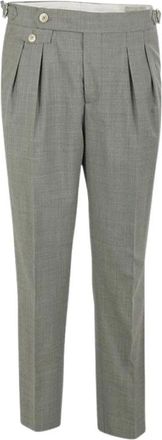 Brunello Cucinelli Suit Broeken - Heren - Nette broeken - Grijs - L - Broeken
