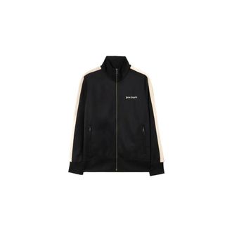 Palm Angels Zip-throughs, male, Black, Size: XL Classic Logo Track Jacket