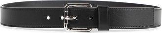 Loewe Roller Curve Belt in Shiny Sleek Calfskin