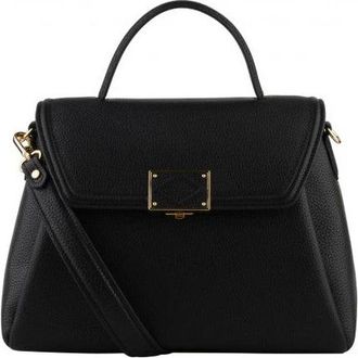 Pourchet Dames, Tassen, Zwart, Maat: ONE Size Leer