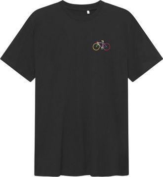 Dedicated T-Shirt Stockholm Small Paper Cut Bike T-Shirt f&uuml;r Herren | schwarz