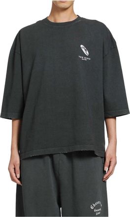 Willy Chavarria The Ring Buffalo Tee - Tops - Hombre - Negro - S