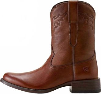 Ariat Mens Sonoro Zip Side Dress Western Boot In Cinnamon