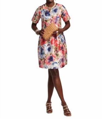 Frances Valentine Michelle Mini Dress In Super Bloom