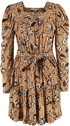 Ulla Johnson Floral Nailah Belted Mini Dress Size XS