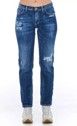 Frankie Morello Cotton Women Womens Jeans