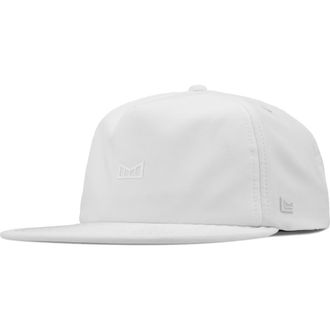 Melin Eagle Hydro 6-Panel Snapback Ball Cap in White at Nordstrom, Size X-Large