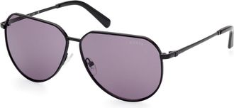 Guess GU00089 01Y Mens Sunglasses Black Size 62