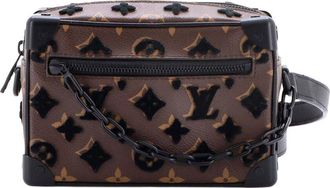 Louis Vuitton Soft Trunk Bag Monogram Tuffetage Mini (Authentic Pre-Loved)