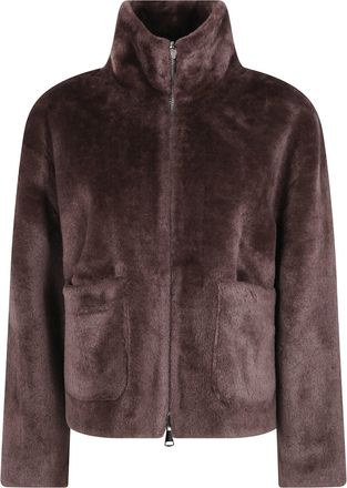 Betta Corradi Jacket High Neck Zipped Shao