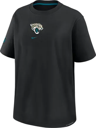 Nike Jacksonville Jaguars Rivalries Collection Essential Boyfriend Nike Womens NFL T-Shirt in Black | 06EL066K9N-XBG