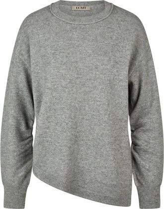 LeComte Maglieria Girocollo - - Knitwear - Donna - Grigio - 4XL