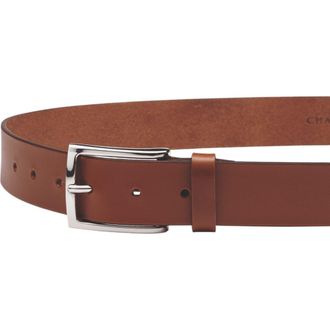 CHARLES TYRWHITT Leather Chino Belt in Tan at Nordstrom, Size 42