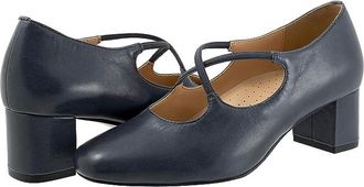 Trotters Demi High Womens Heels Navy : 11 N (AA), Synthetic