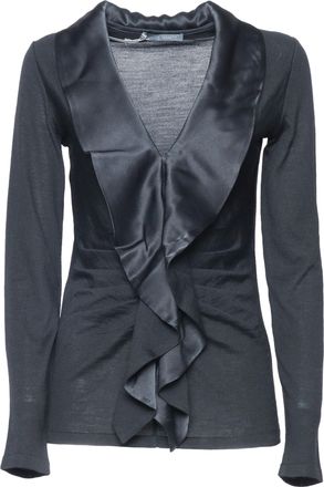 Alberta Ferretti Maxi Rouches Sweater