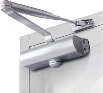 OEM Chiudiporta Automatico Regolabile Fino A 45-85 Kg (1 Pz), Chiudiporta Automatico Idraulico Con Braccio A Bussola Rotante Ideale Per Casa, Negozio, Uff