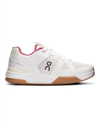 On Womens Roger Clubhouse Pro Shoes In Ivory/grenadine