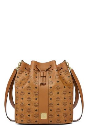 MCM Large Dessau Drawstring Bag in Visetos in Co at Nordstrom