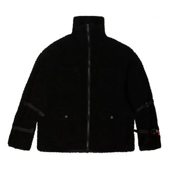 Heron Preston Polar Fleece Jacket Black HMEA067F21FAB0011000