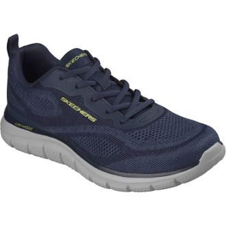 Skechers Track Pohlter Textiel Heren Navy Trainers