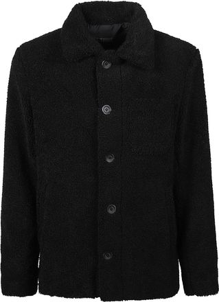 Herno Black Polyester Down Jacket