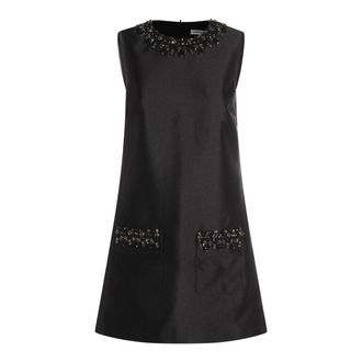 Self Portrait Dresses Blacks And Greys-Donna