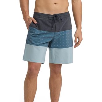 Billabong Tribong LT Board Shorts in Rustic Blue at Nordstrom, Size 38