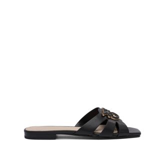 Pinko Pinko, Schoenen, Dames, Zwart, 36 EU, Leer, Marli Sandalen
