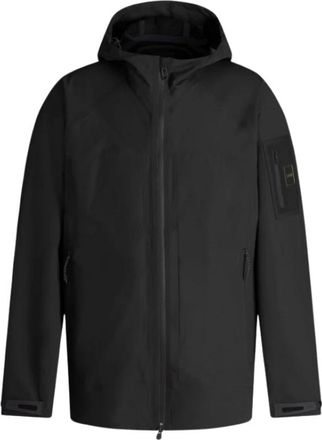 HUGO BOSS Tour Regenjas - Heren - Zomerjassen - Zwart - S - Jassen