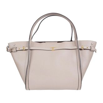 Tod's Tods, Tote Bags, female, Beige, Size: ONE SIZE Tim Shopping Bag