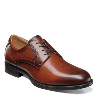 Florsheim Midtown 12135-221 Oxford MensD Cognac Leather Dress Shoes ZOGG3055
