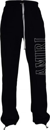 Amiri Broeken, Heren, Zwart, M, Katoen, Zoltar Trainingsbroeken