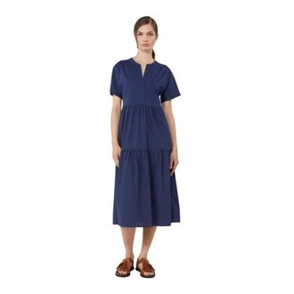 Max Mara Midi Dresses, female, Blue, Size: XL Midi Dresses