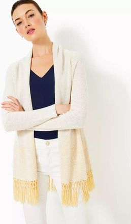 Lilly Pulitzer Tatum Long Fringe Hem Cardigan