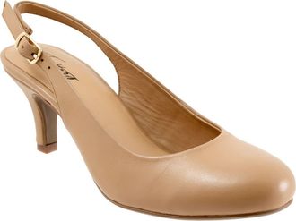 Trotters Lexi Slingback Pump in Beige at Nordstrom, Size 10.5