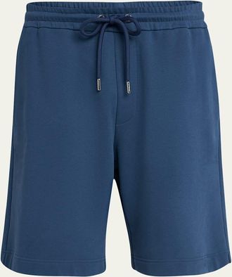 Moncler Mens Fleece Drawstring Shorts