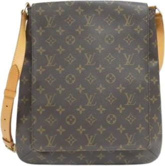 Louis Vuitton Pre-owned Cross Body Bags, female, Brown, Size: ONE SIZE Pre-owned Musette Shoulder Bag