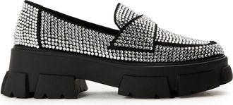Steve Madden Womens Trifecta R in Rhinestone - Multicolour - Size UK 3