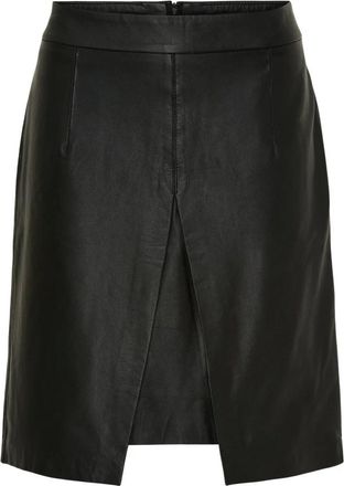 Notyz Gonna in pelle - - Skirts - Donna - Nero - S