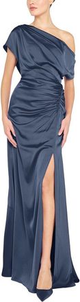 Theia Kacey Asymmetrical Gown