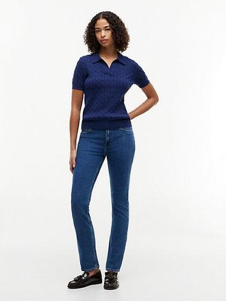 Tommy Hilfiger Vaqueros de talle medio y corte ajustado