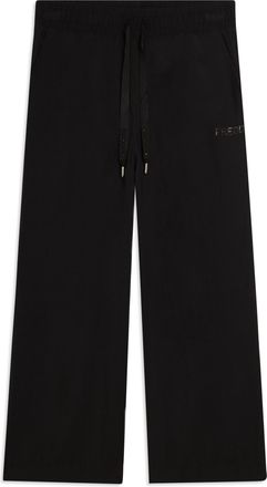 Freddy Pantaloni Sportivi Cropped con gamba Wide Leg e strass