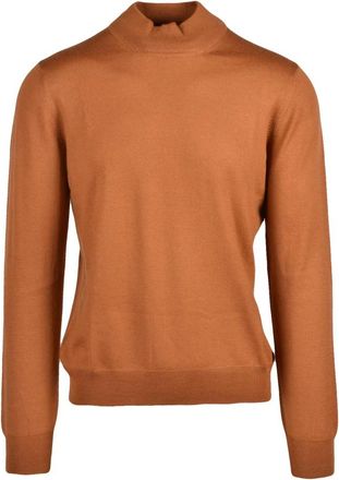 Gran Sasso Lupetto Turtleneck - Heren - Coltruien - Bruin - XL - Truien & Vesten