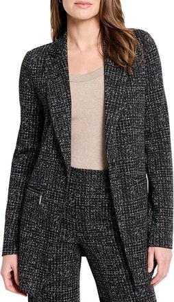 Nic+Zoe Petite Dotty Grid Zip Jacket