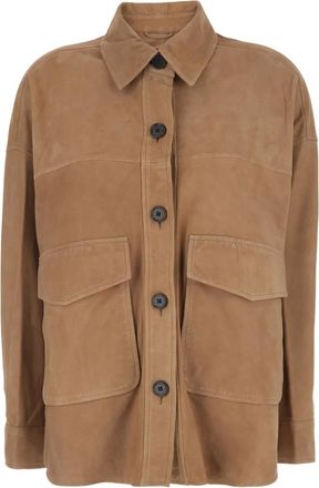 Arma Giacca con tasche applicate - Marrone