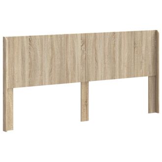 vidaXL Cabecero Roble Sonoma Madera De Ingenier&iacute;a Vidaxl